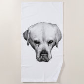 grijswaardenreverie strandlaken (Voorkant)