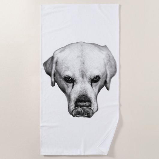 grijswaardenreverie strandlaken (Voorkant)