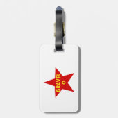 Grijswielster Bagagelabel (Achterkant verticaal)