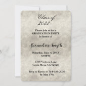 Grijswitte rook Afstuderen uw foto Kaart (Voorkant)