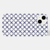 Grijswitte stip en controlepatroon Case-Mate iPhone case (Achterkant (horizontaal))