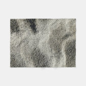 Grijzand Fleece Deken (Voorkant (Horizontaal))