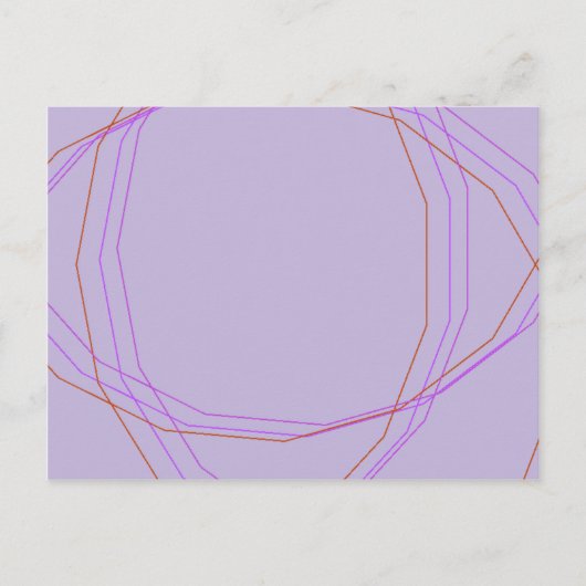 grijze 8297 abstracte kunst briefkaart (Voorkant)