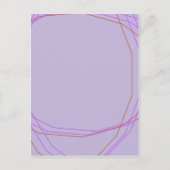 grijze 8297 abstracte kunst briefkaart (Voorkant)