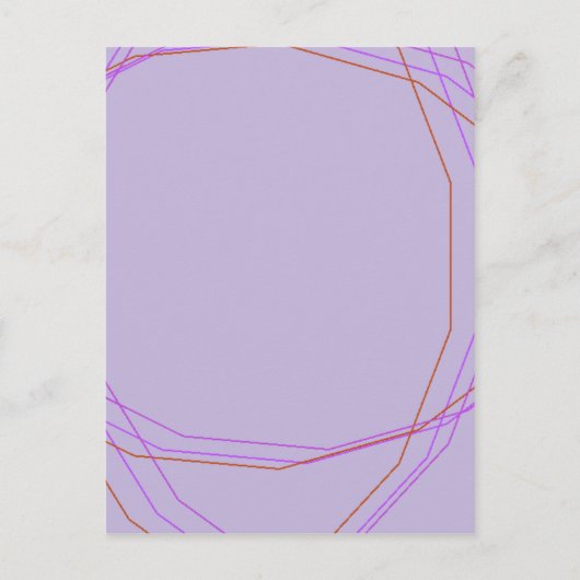 grijze 8297 abstracte kunst briefkaart (Voorkant)