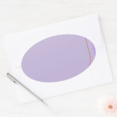 grijze 8297 abstracte kunst ovale sticker (Envelop)