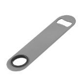 Grijze Aangepaste flesopening Speed Flessenopener (Achterkant Gekanteld)