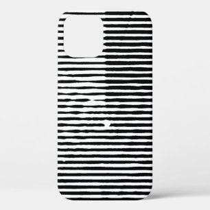 grijze abstracte horizontale lijnen Case-Mate iPhone case