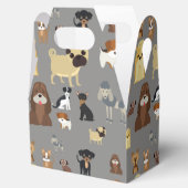 grijze achtergrond bedankdoosjes (Geopend)