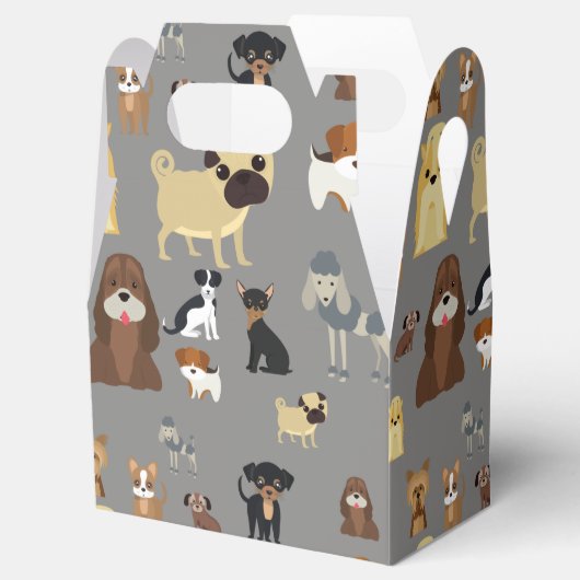 grijze achtergrond bedankdoosjes (Geopend)