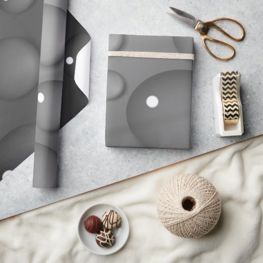 Grijze achtergrond cadeaupapier (Crafts)