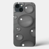 Grijze achtergrond Case-Mate iPhone case (Achterkant)