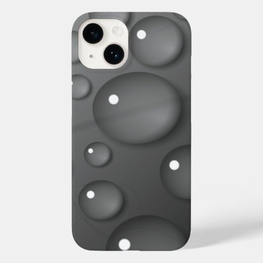Grijze achtergrond Case-Mate iPhone case (Achterkant)