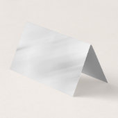 Grijze achtergrond Elegant Plain Simple Profession Visitekaartje (Achterkant)