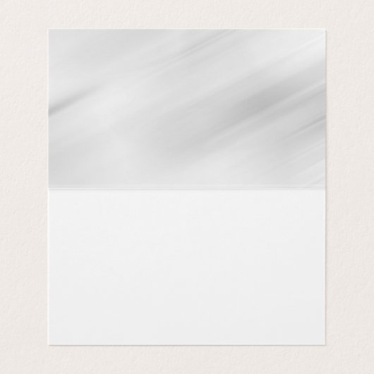 Grijze achtergrond Elegant Plain Simple Profession Visitekaartje (Binnenkant ongevouwen)