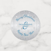 Grijze achtergrond met sterren confetti (Kleine voorkant)