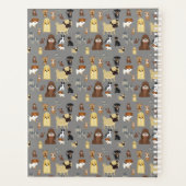 grijze achtergrond planner (Achterkant)