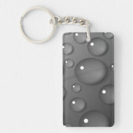 Grijze achtergrond sleutelhanger