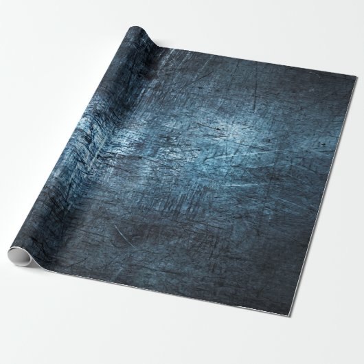 Grijze achtergrond van metaal cadeaupapier (Uitgerold)
