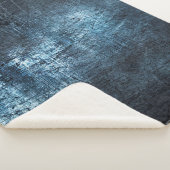 Grijze achtergrond van metaal sherpa deken (3/4)