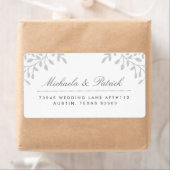 Grijze Adresetiketten Etiket (Insitu)