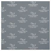 Grijze Afstuderen Klasse van Aangepast jaar en Tek Stof (Swatch)