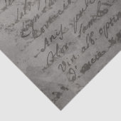 Grijze alchemistisch papier uit de oudheid (Detail)