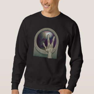 Grijze Alien Head Ufo gelooft gebied 51 Grijze rui Trui