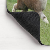 Grijze alpacas actief muismat (Hoek)