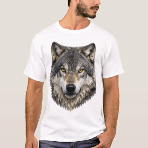 Grijze Alpha Wolf T-shirt