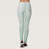 Grijze Aqua geen Witte rustic Leggings (Achterkant)