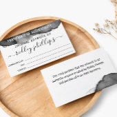 Grijze Aquarel Grotere Certificaat van Echtheid