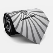 Grijze arend met twee hoofden Stropdas (Opgerold)