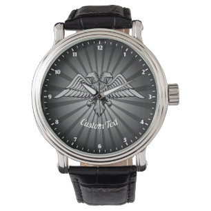 Grijze arend met twee hoofden: Wristwatch Horloge