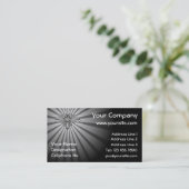 Grijze arend met twee koppen visitekaartje (Staand voorkant)