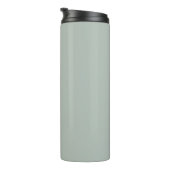 Grijze as (vaste kleur) thermosbeker (Geroteerd rechts)