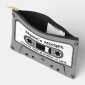 Grijze audiocassetteband etui (Open)
