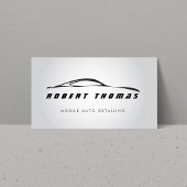 GRIJZE AUTO DETAILING, AUTO REPAIR VISITEKAARTJE