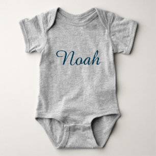 Grijze Baby Bodysuit T-shirt