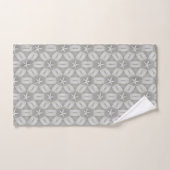 Grijze badkamer handdoek sets (Handdoek)