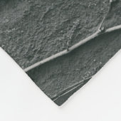 Grijze bakstenen wand fleece deken (Hoek)