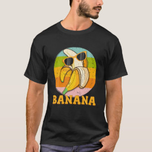 Grijze bananenteelt t-shirt