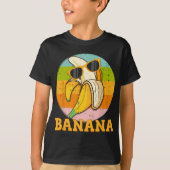 Grijze bananenteelt t-shirt (Voorkant)