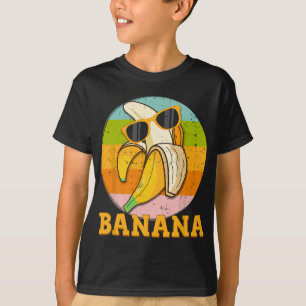 Grijze bananenteelt t-shirt