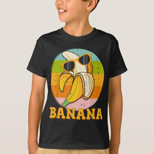 Grijze bananenteelt t-shirt (Voorkant)