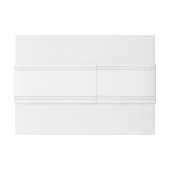   grijze band uitnodigingen wikkel (Achterkant Voorbeeld)