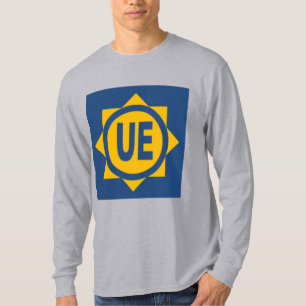 Grijze Basic T-shirt EUROPESE UNIE