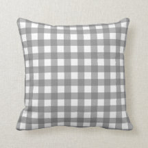 Grijze basis Gingham gebarsten patroon