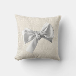 Grijze Bawl Ivoor Beige Warme Neutrale Pastel Cott Kussen