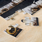 Grijze beer legpuzzel (Zijkant)